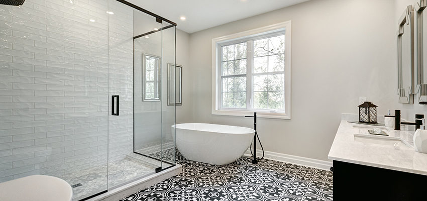 cute modern bathroom