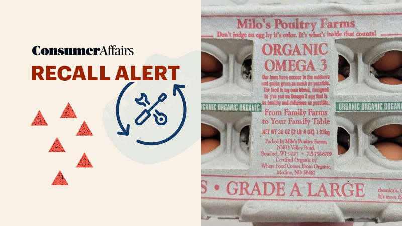 Thousands Of Eggs Recalled Due To Potential Salmonella Contamination