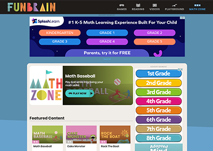 math websites for kids