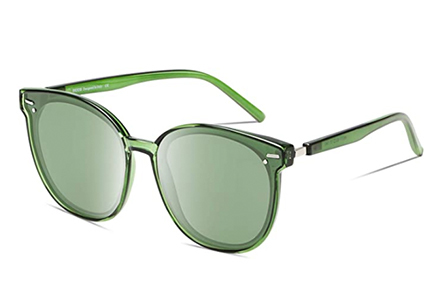 green sunglasses