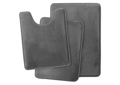 memory bathroom rugs