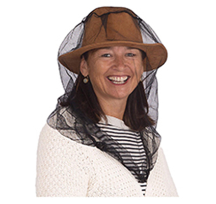 mosquito mesh hat