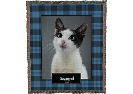 personalized pet blanket