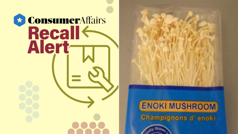 Enoki Mushroom Recalled Due To Listeria Risk