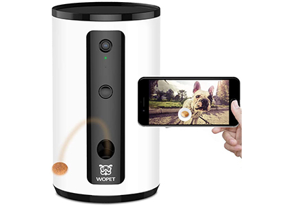 smart dog treat dispenser