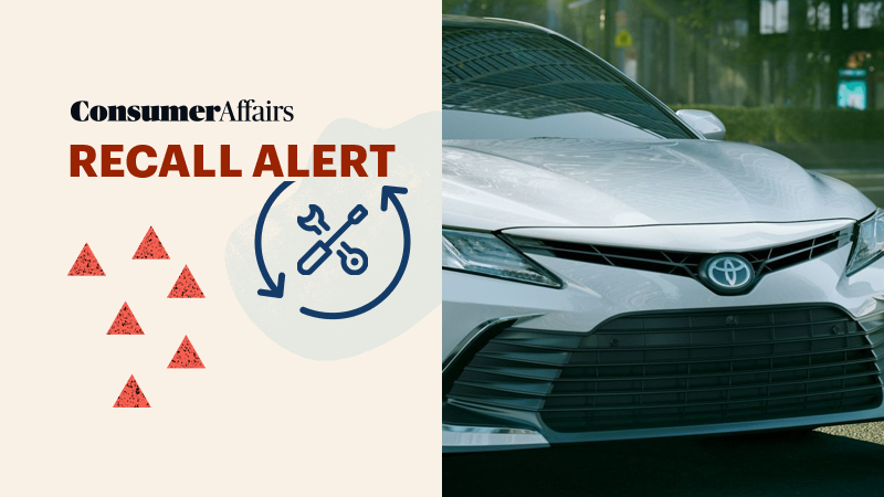 Consumer News: Toyota recalls 4,200 model year 2023-2024 Camrys and Camry Hybrids