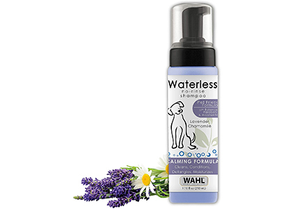 wahl waterless dog shampoo