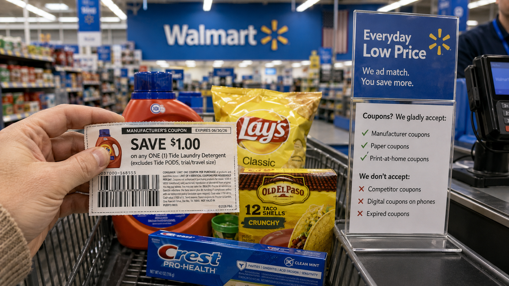 How to coupon at Walmart (without getting your coupons rejected)