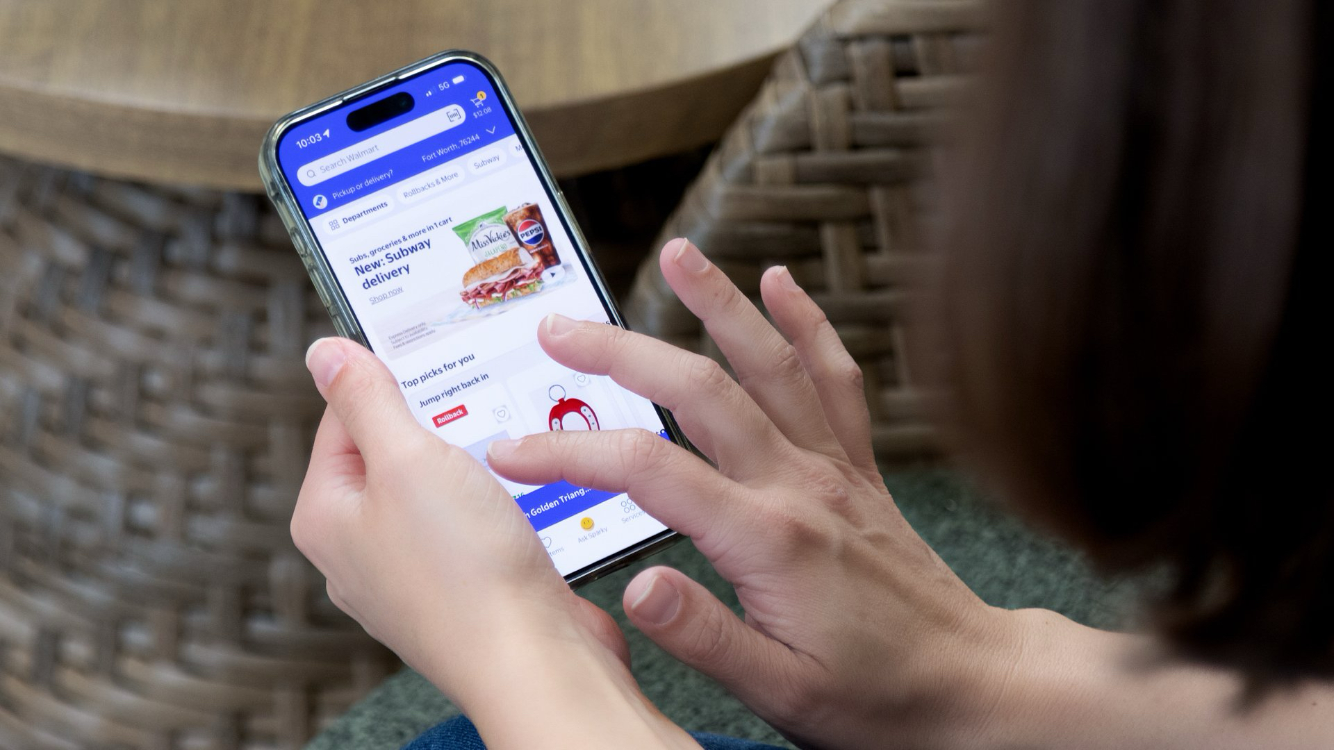 Walmart’s new delivery feature brings Subway sandwiches to your door