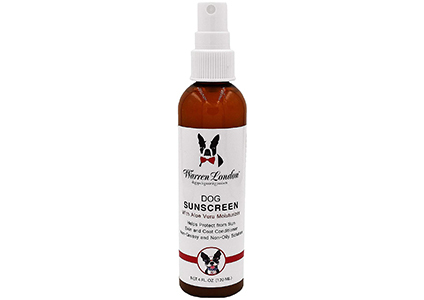warren london dog sunscreen spray