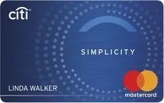 Citi Simplicity Card