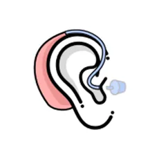Receiver-in-canal (RIC)