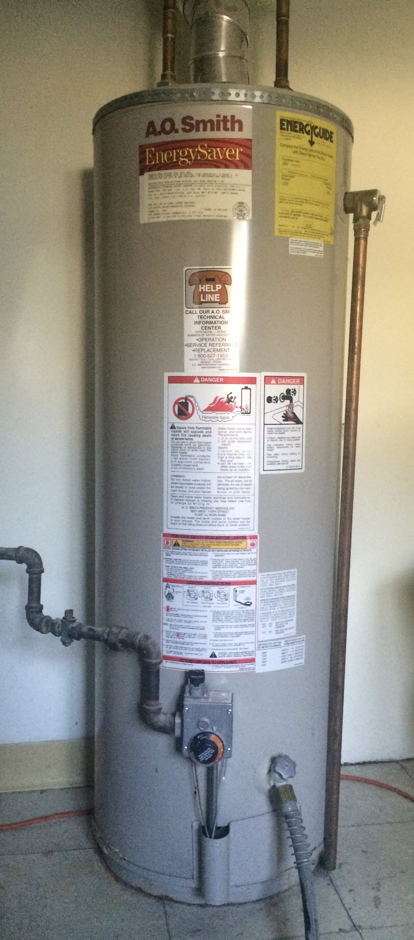 Where can you find current GE gas water heater reviews?