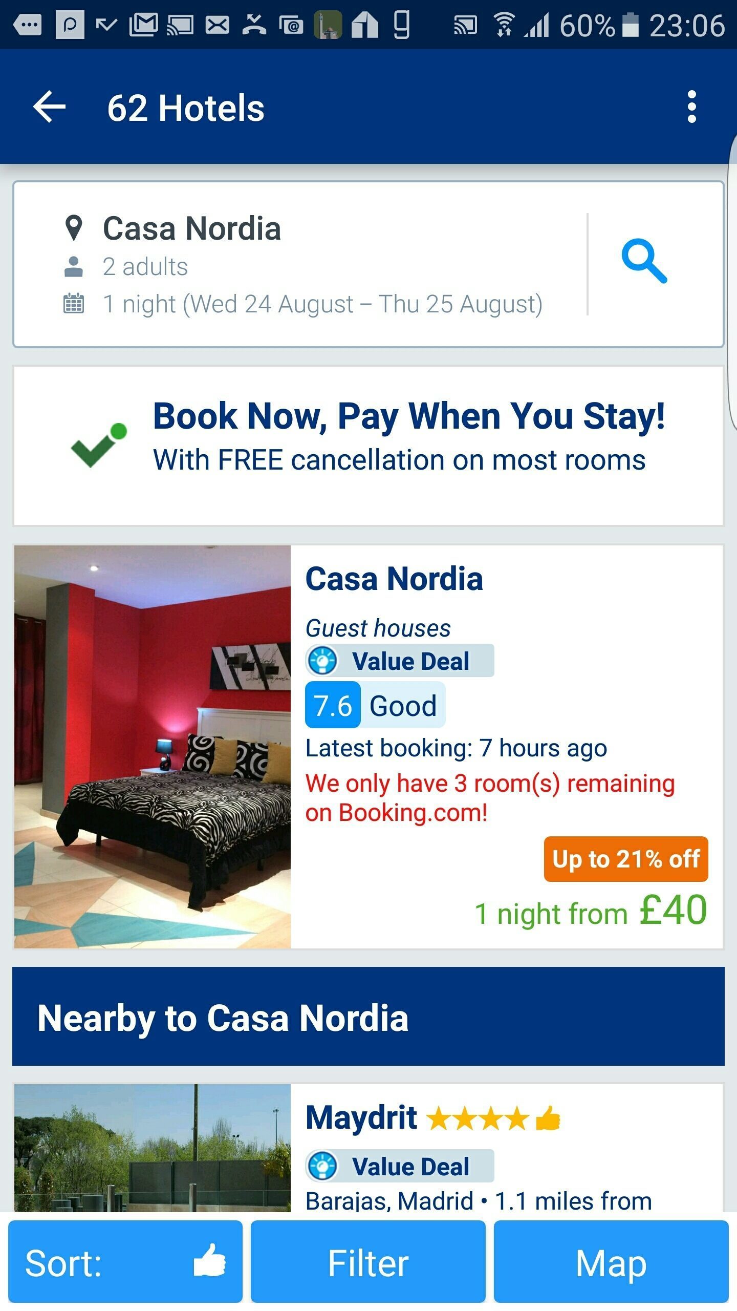 booking reviews