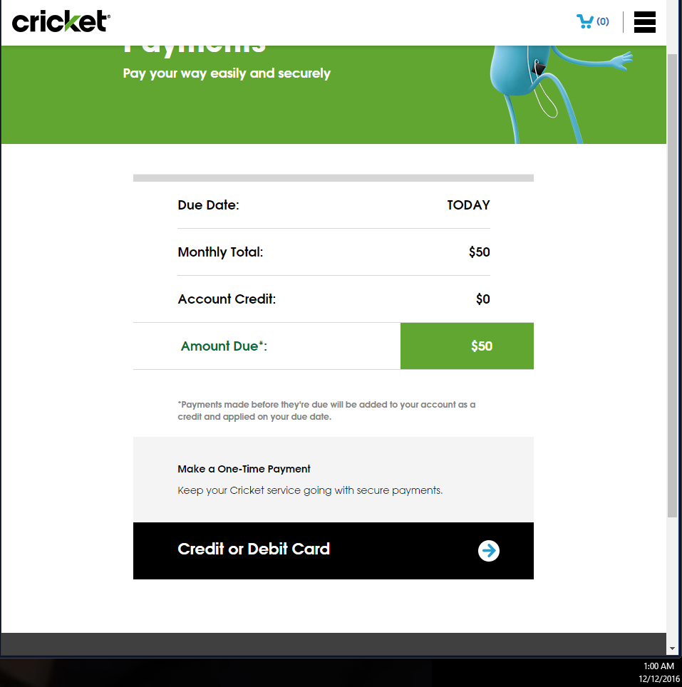 Ways To Pay Cricket Bill Customer Service SavePaying