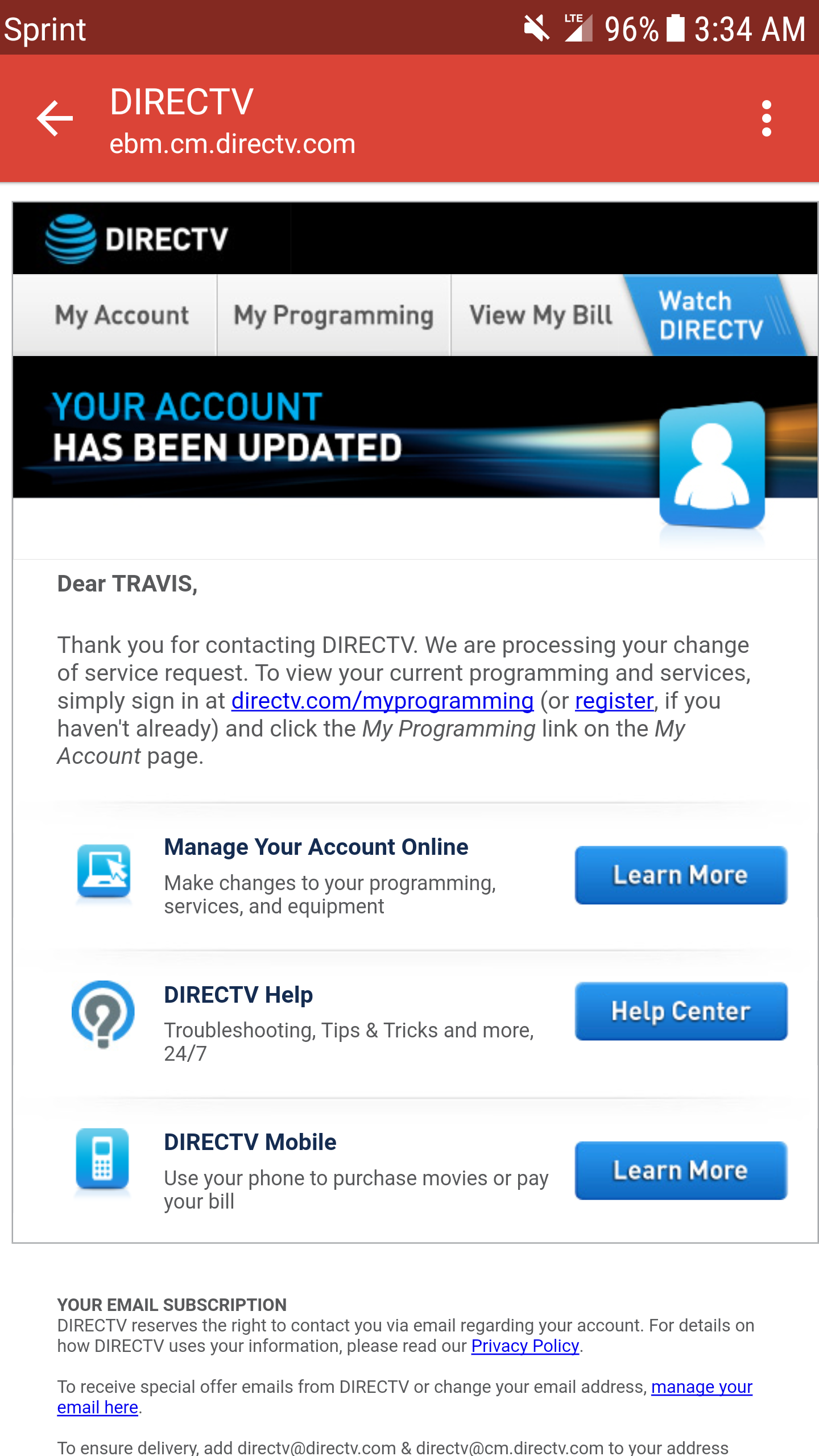 Best deals on directv