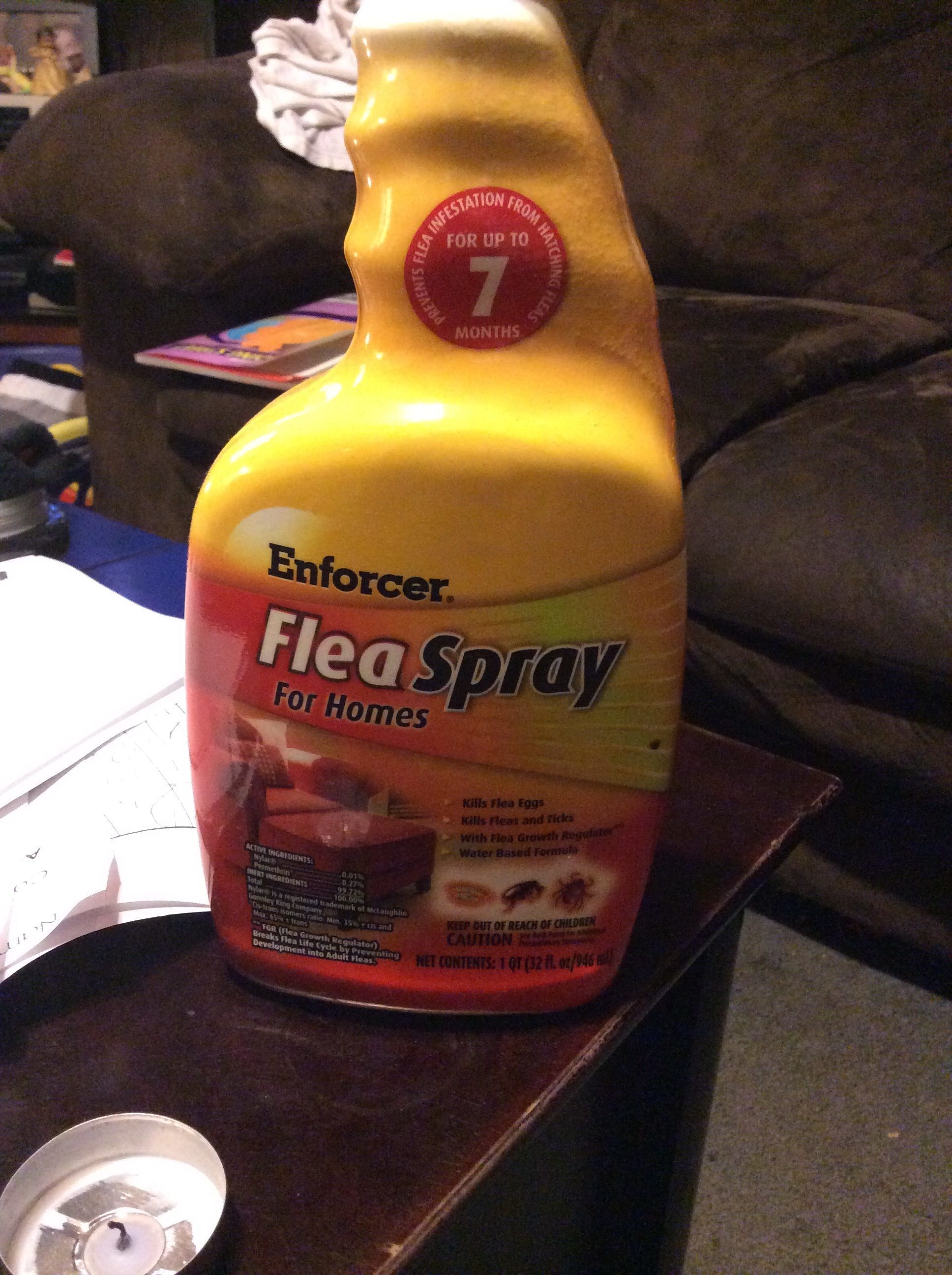 Is Enforcer Flea Spray Safe