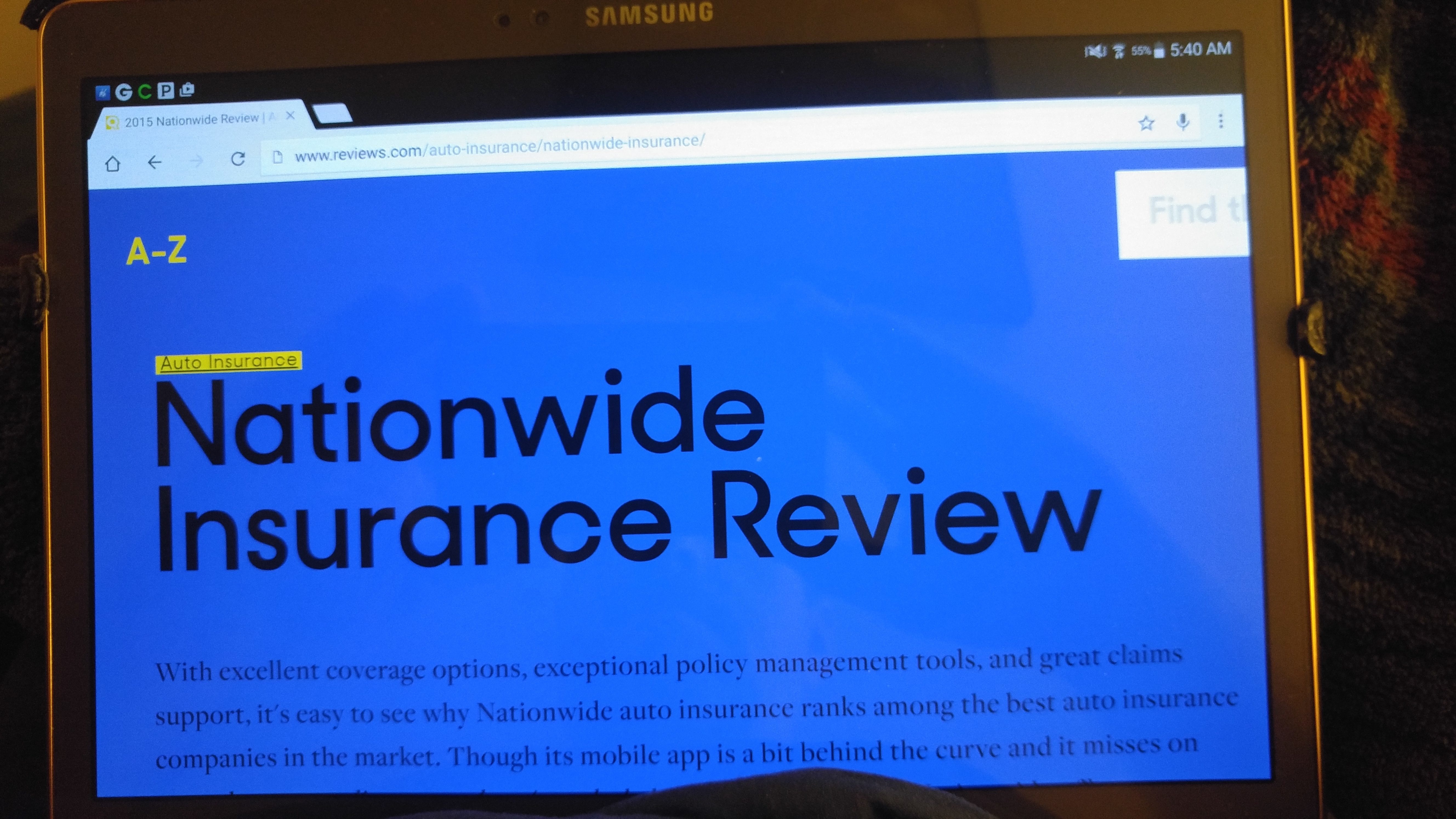 Nationwide Auto Insurance Claims Phone Number