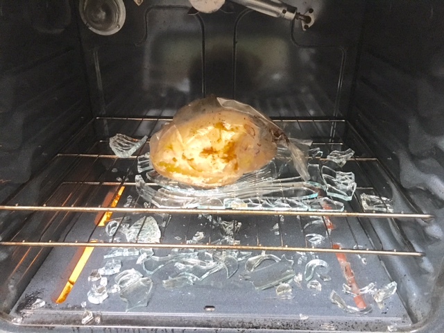 Room Temperature Glass Exploded Room Temperature Glass Exploded