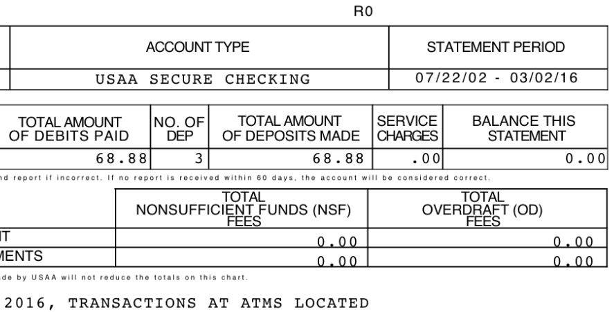 homeowners declaration page