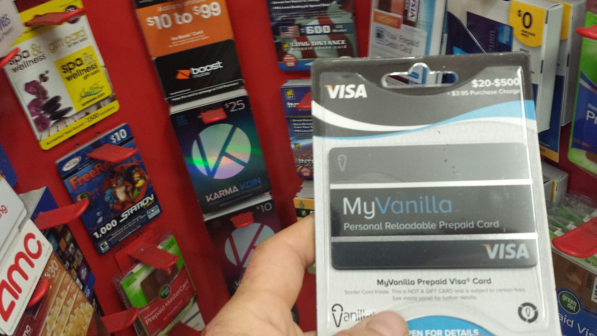 how to activate vanilla visa gift card for online use