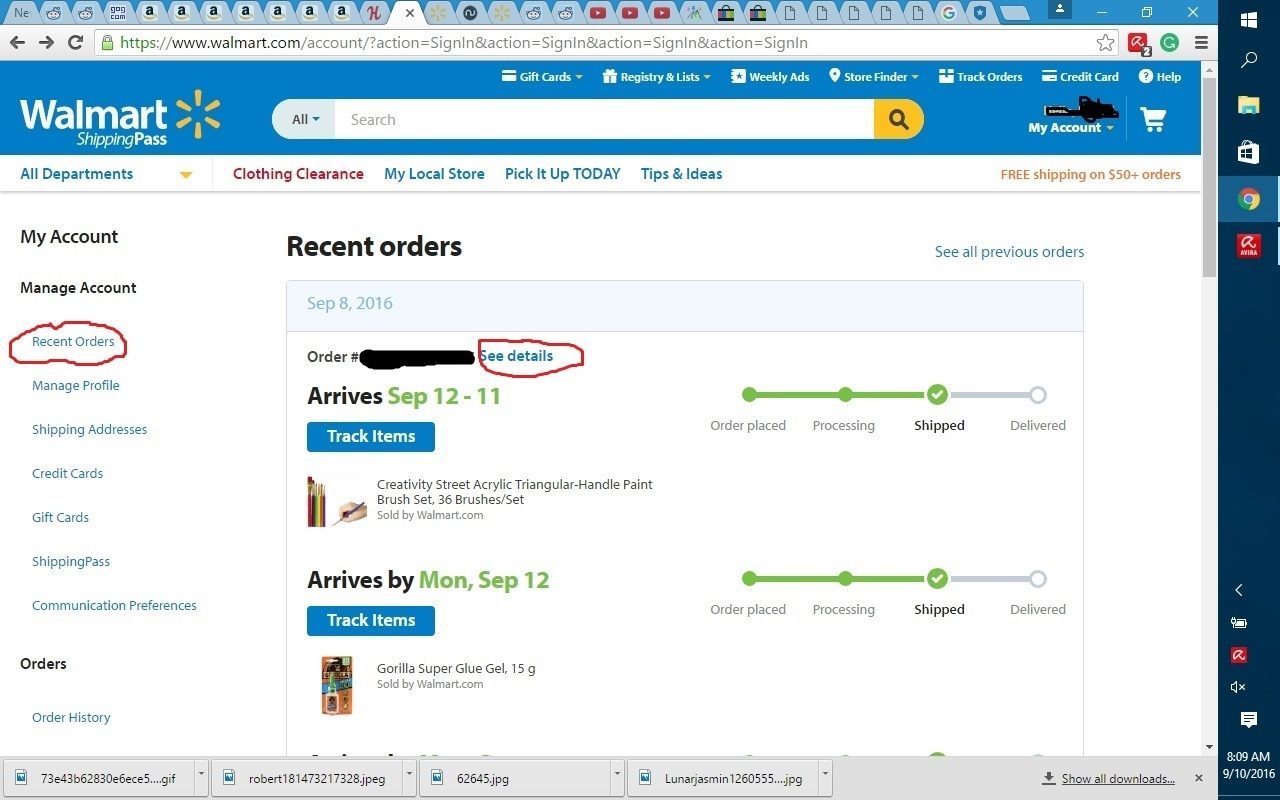 walmart online shopping customer service number