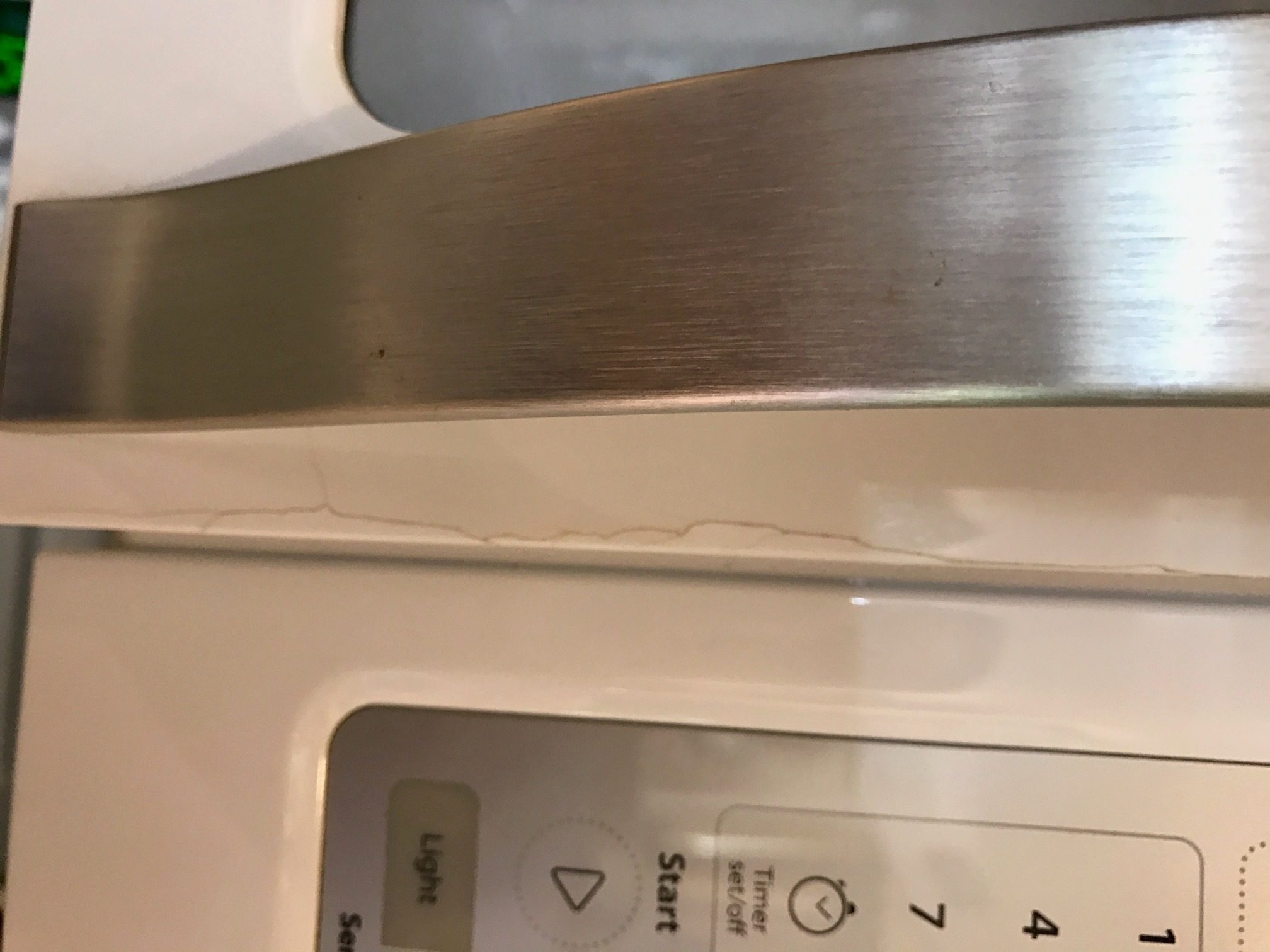 Is there a Whirlpool oven code that indicates service is needed?