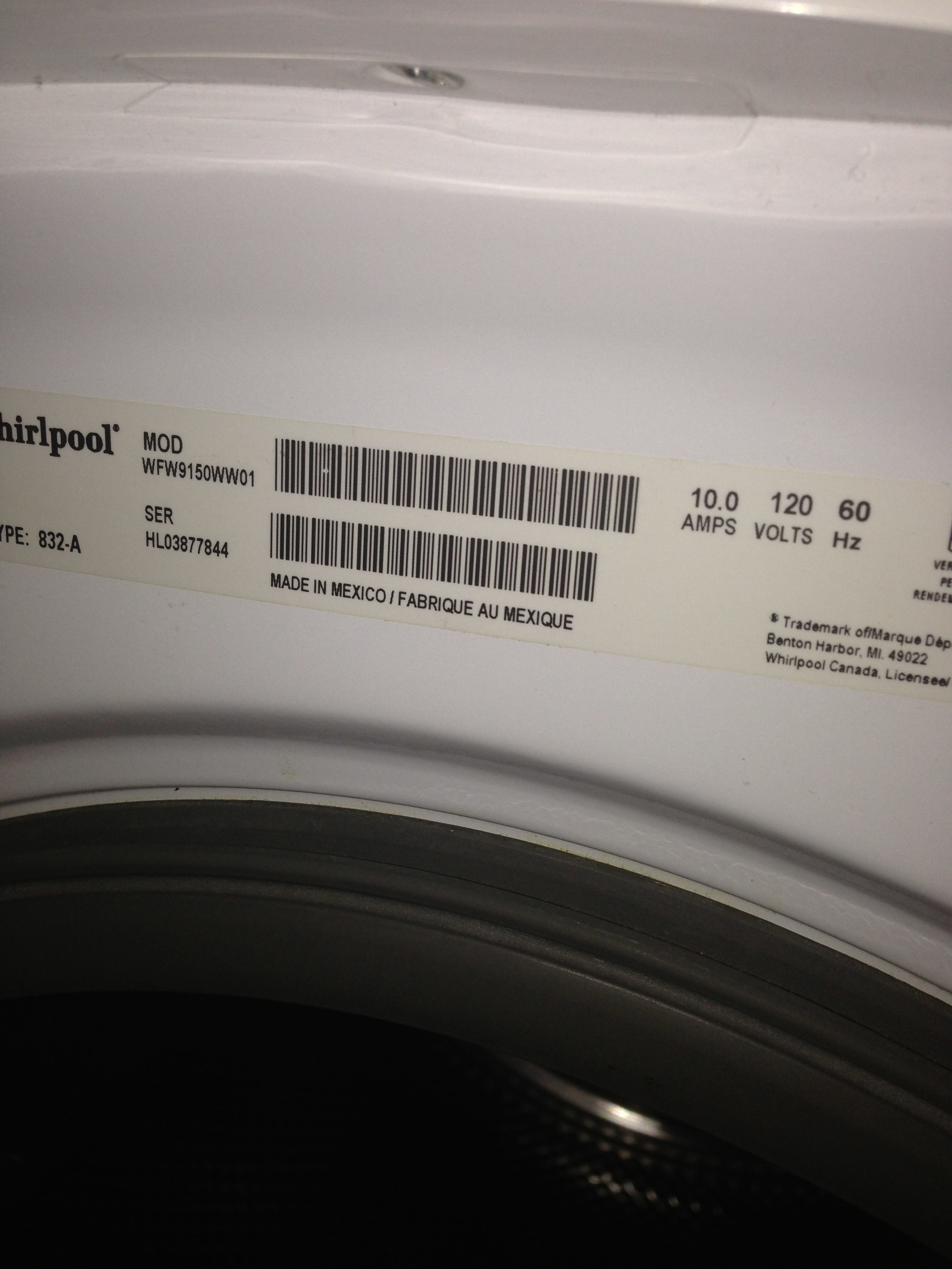 What are some common Whirlpool Cabrio washer problems according to reviews?
